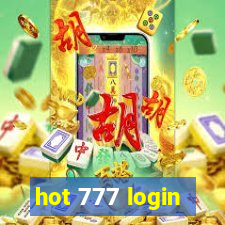 hot 777 login