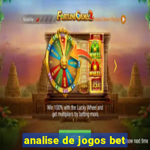 analise de jogos bet