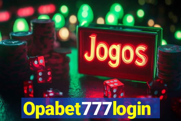 Opabet777login