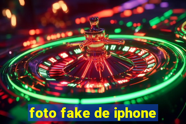 foto fake de iphone