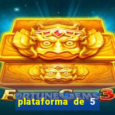 plataforma de 5 reais jogo do tigre