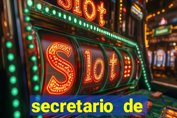 secretario de esporte salario