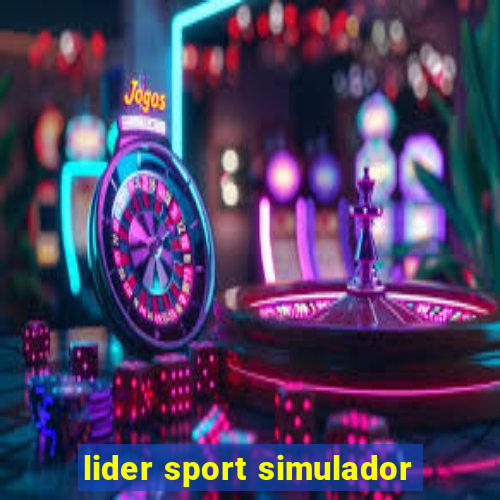 lider sport simulador