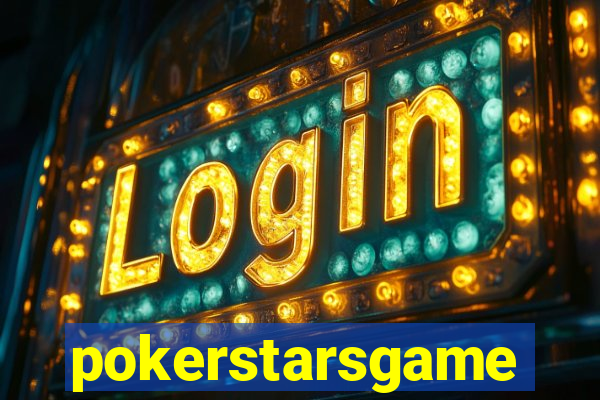 pokerstarsgame