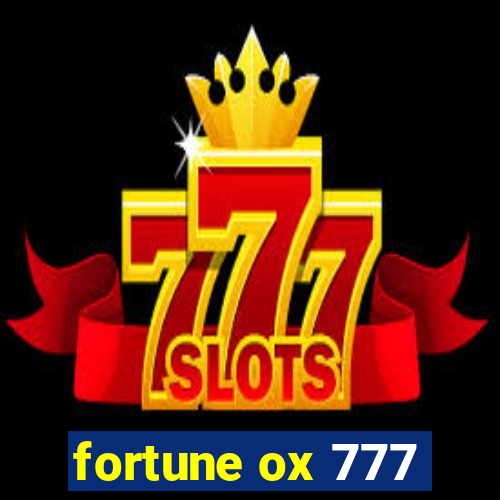 fortune ox 777