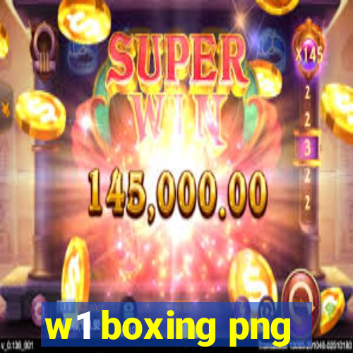 w1 boxing png