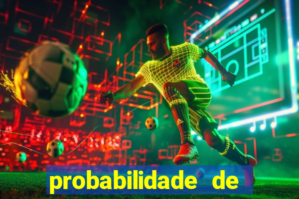 probabilidade de gol em um jogo