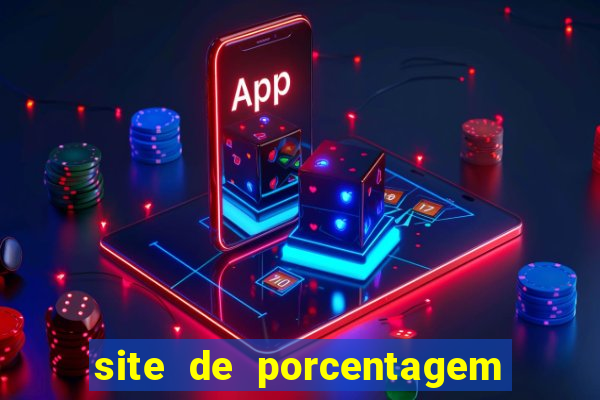 site de porcentagem slots pg