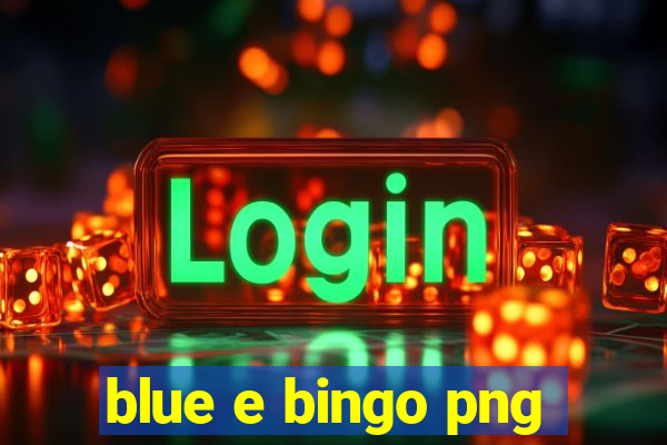 blue e bingo png