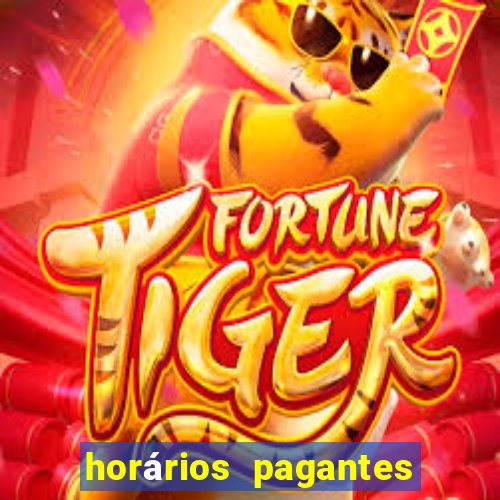 horários pagantes fortune tiger madrugada