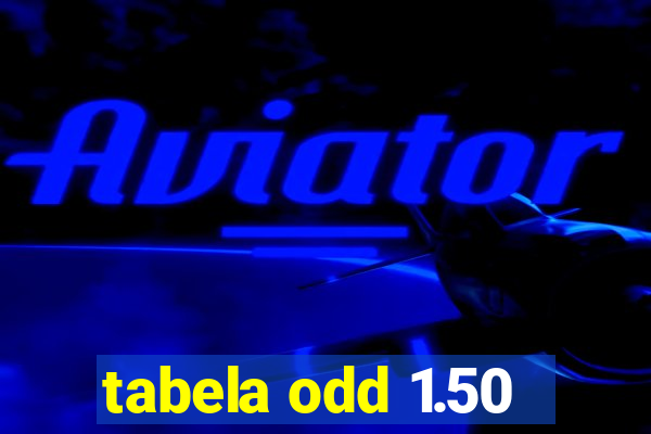 tabela odd 1.50