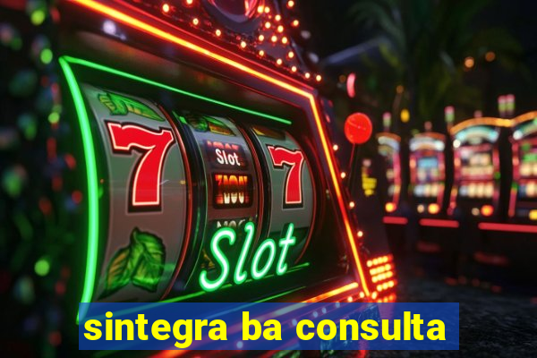 sintegra ba consulta