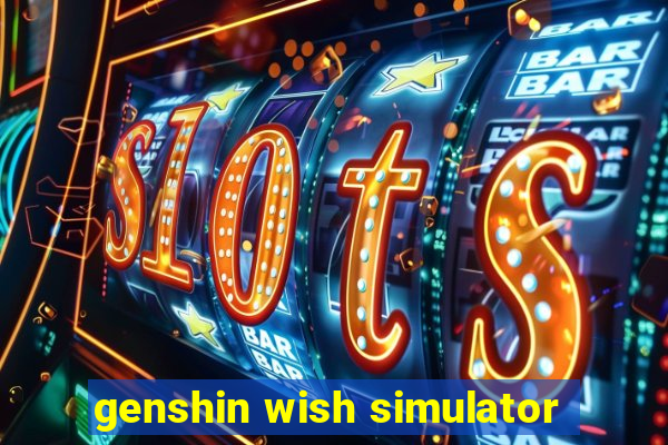 genshin wish simulator