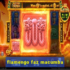 flamengo faz macumba