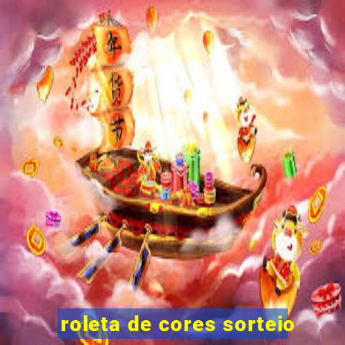 roleta de cores sorteio