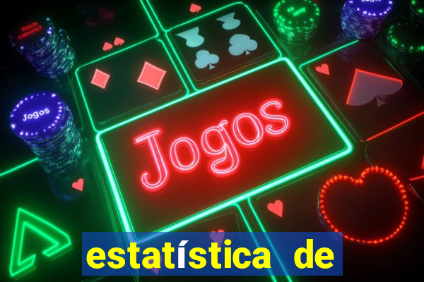 estatística de jogos de futebol