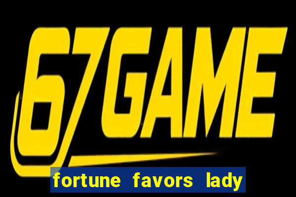 fortune favors lady nikuko legendado pt br