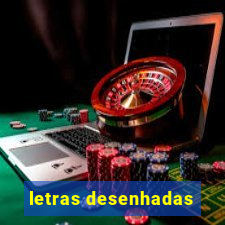 letras desenhadas