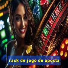 rack de jogo de aposta